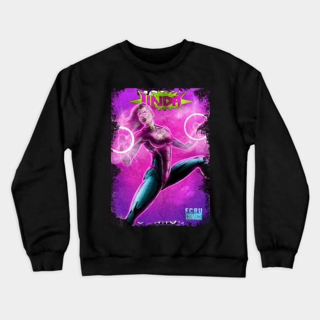 linda Crewneck Sweatshirt by carrillo_art_studios